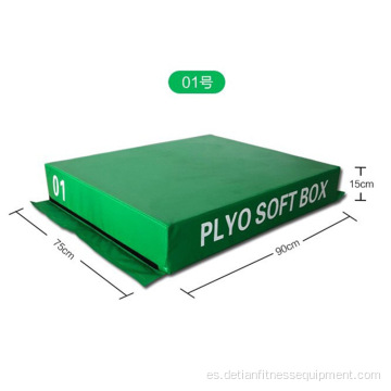 Agilidad deportiva Caja de salto de entrenamiento físico pliomático suave